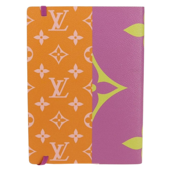 LOUIS VUITTON Monogram Giant Notebook Cover MM Note Cover Purple LV Auth 154945M