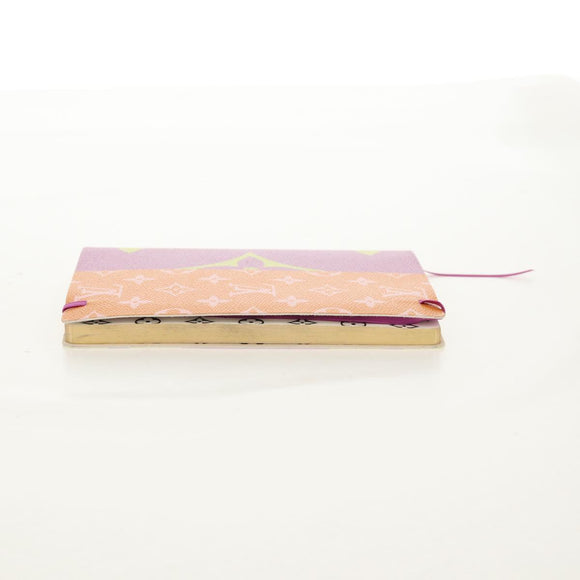 LOUIS VUITTON Monogram Giant Notebook Cover MM Note Cover Purple LV Auth 154945M