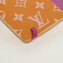 LOUIS VUITTON Monogram Giant Notebook Cover MM Note Cover Purple LV Auth 154945M-14