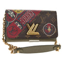 LOUIS VUITTON Monogram Kabuki Epi Portefeuille Twist Wallet M67260 Auth 154946M-1