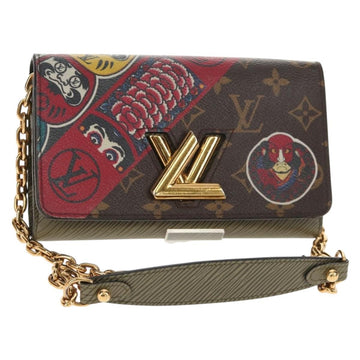 LOUIS VUITTON Monogram Kabuki Epi Portefeuille Twist Wallet M67260 Auth 154946M