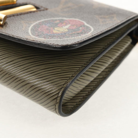LOUIS VUITTON Monogram Kabuki Epi Portefeuille Twist Wallet M67260 Auth 154946M
