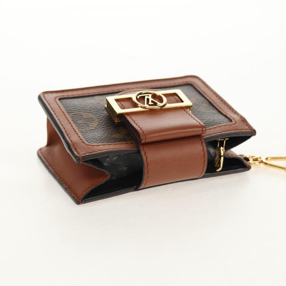 LOUIS VUITTON Monogram Dauphine Multicult Coin Purse M68751 LV Auth 154948M