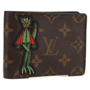LOUIS VUITTON Monogram LV Friends Multiple Slender NM Bifold Wallet Auth 154949M-1