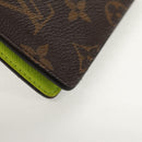 LOUIS VUITTON Monogram LV Friends Multiple Slender NM Bifold Wallet Auth 154949M-10
