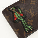 LOUIS VUITTON Monogram LV Friends Multiple Slender NM Bifold Wallet Auth 154949M-12