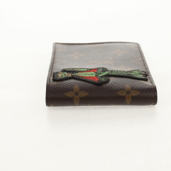 LOUIS VUITTON Monogram LV Friends Multiple Slender NM Bifold Wallet Auth 154949M