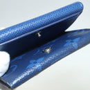 LOUIS VUITTON Tiger Lama Monogram Discovery Compact Wallet M67620 LV Auth 154953-8