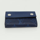 LOUIS VUITTON Tiger Lama Monogram Discovery Compact Wallet M67620 LV Auth 154953-6