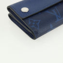 LOUIS VUITTON Tiger Lama Monogram Discovery Compact Wallet M67620 LV Auth 154953-14