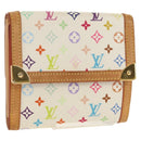 LOUIS VUITTON Multicolor Porte Monnaie Billets Cartes Credit M92983 Auth 154954V-1