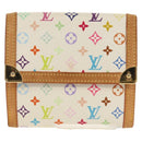 LOUIS VUITTON Multicolor Porte Monnaie Billets Cartes Credit M92983 Auth 154954V-13