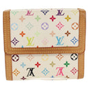 LOUIS VUITTON Multicolor Porte Monnaie Billets Cartes Credit M92983 Auth 154954V-2