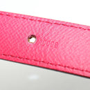 LOUIS VUITTON Multicolor Ceinture LV Printed Initials Belt M9631 LV Auth 154955V-11