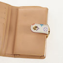 LOUIS VUITTON Multicolor Porte Monnaie Viennois Wallet White M92987 Auth 154956V-20