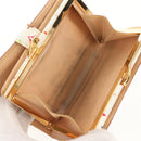 LOUIS VUITTON Multicolor Porte Monnaie Viennois Wallet White M92987 Auth 154956V-10