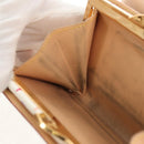 LOUIS VUITTON Multicolor Porte Monnaie Viennois Wallet White M92987 Auth 154956V-25