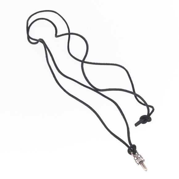 Chrome Hearts Dagger Pendant Necklace Ag925 Silver Auth 154958M