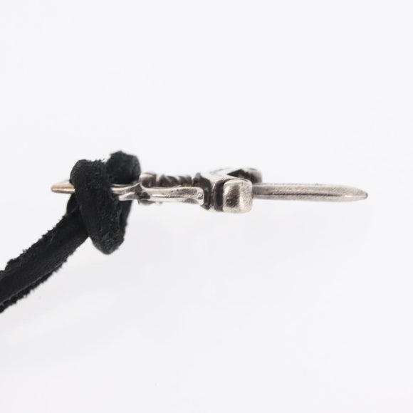 Chrome Hearts Dagger Pendant Necklace Ag925 Silver Auth 154958M