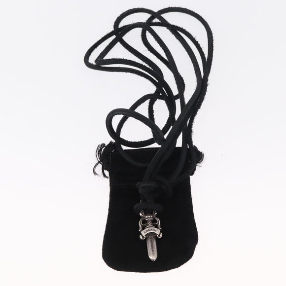 Chrome Hearts Dagger Pendant Necklace Ag925 Silver Auth 154958M