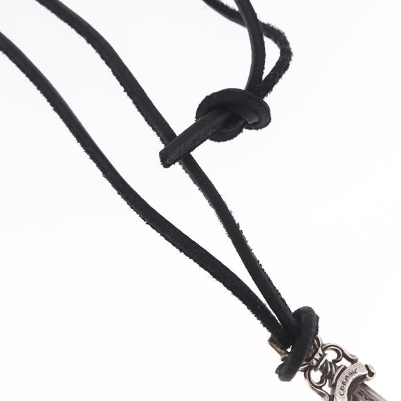 Chrome Hearts Dagger Pendant Necklace Ag925 Silver Auth 154958M