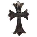 Chrome Hearts Small CH Cross Pendant top Ag925 Silver Auth 154959M-3