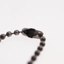 Chrome Hearts 1 Ball BS Flare Charm Necklace Ag925 Silver Auth 154960M-19