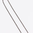 Chrome Hearts 1 Ball BS Flare Charm Necklace Ag925 Silver Auth 154960M-8