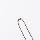 Chrome Hearts 1 Ball BS Flare Charm Necklace Ag925 Silver Auth 154960M-9