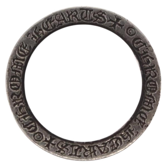 Chrome Hearts 0.1"" Spacer Ring FUCK YOU Spacer Ring Ag925 Silver Auth 154961M