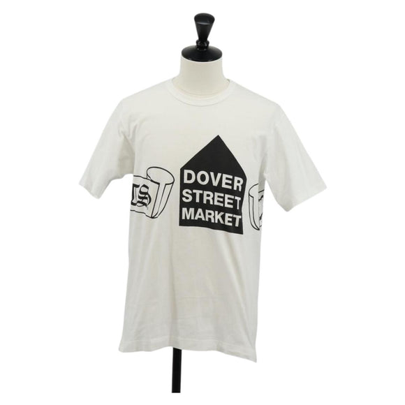 Chrome Hearts Label logo T Shirt Cotton White Auth 154965M