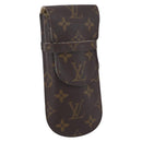 LOUIS VUITTON Monogram Etui Lunette Rabat Glasses Case M62970 LV Auth 154967-1