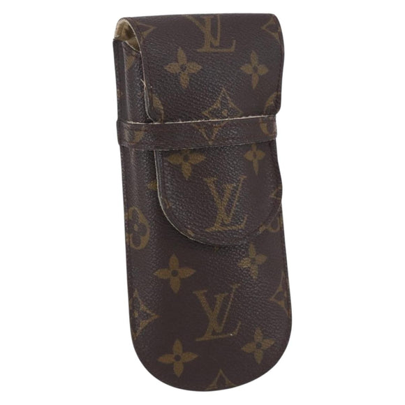 LOUIS VUITTON Monogram Etui Lunette Rabat Glasses Case M62970 LV Auth 154967