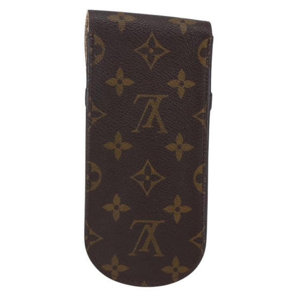 LOUIS VUITTON Monogram Etui Lunette Rabat Glasses Case M62970 LV Auth 154967