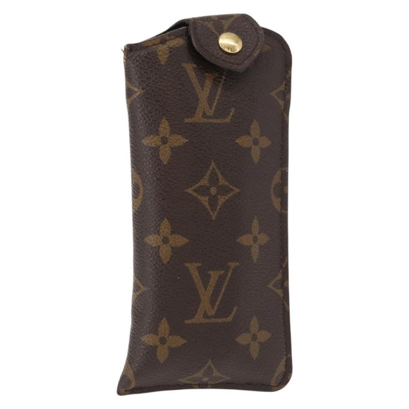LOUIS VUITTON Monogram Etui Lunette PM Glasses Case M66545 LV Auth 154969