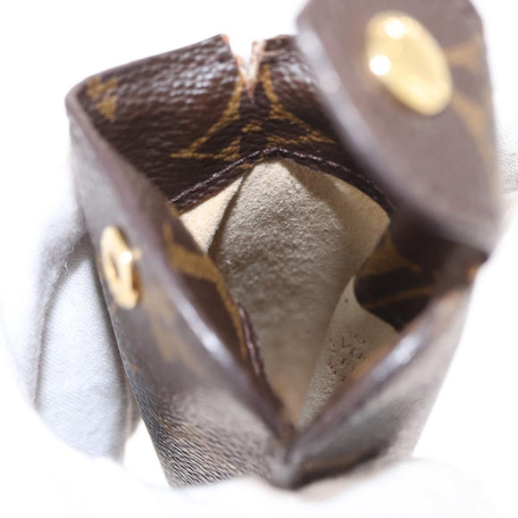 LOUIS VUITTON Monogram Etui Lunette PM Glasses Case M66545 LV Auth 154969