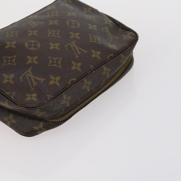 LOUIS VUITTON Monogram Clutch Bag 2 Set LV Auth 154971