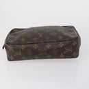 LOUIS VUITTON Monogram Clutch Bag 2 Set LV Auth 154971-15