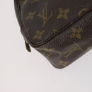 LOUIS VUITTON Monogram Clutch Bag 2 Set LV Auth 154971-16