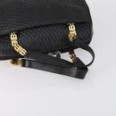 BALLY Salvatore Ferragamo Hermes Bag Leather Canvas 3 Set White Auth 154972-12