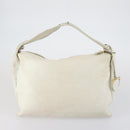 BALLY Salvatore Ferragamo Hermes Bag Leather Canvas 3 Set White Auth 154972-17