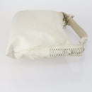 BALLY Salvatore Ferragamo Hermes Bag Leather Canvas 3 Set White Auth 154972-18