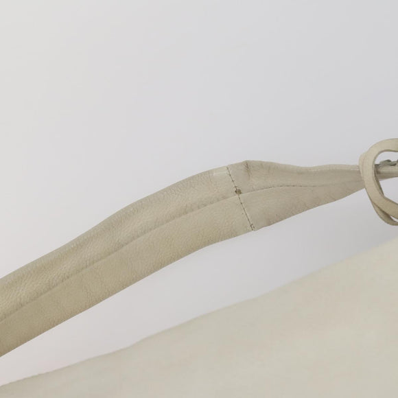 BALLY Salvatore Ferragamo Hermes Bag Leather Canvas 3 Set White Auth 154972