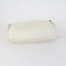 BALLY Salvatore Ferragamo Hermes Bag Leather Canvas 3 Set White Auth 154972-21