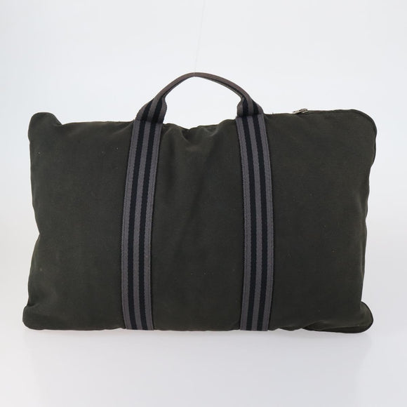 BALLY Salvatore Ferragamo Hermes Bag Leather Canvas 3 Set White Auth 154972