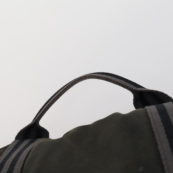 BALLY Salvatore Ferragamo Hermes Bag Leather Canvas 3 Set White Auth 154972