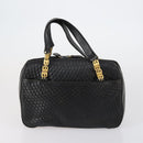 BALLY Salvatore Ferragamo Hermes Bag Leather Canvas 3 Set White Auth 154972-9