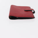LOUIS VUITTON Monogram Epi Wallet 3 Set Red LV Auth 154976-14