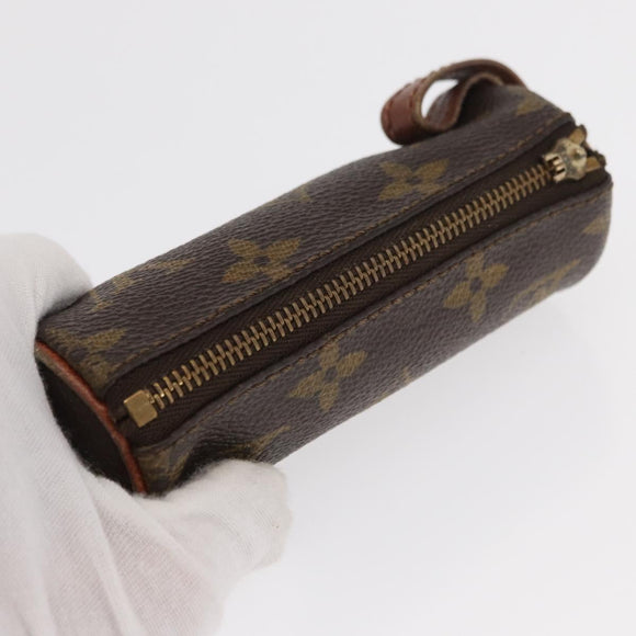 LOUIS VUITTON Monogram Epi Portemonnee 3 Stuks Rood LV Auth 154976