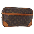 LOUIS VUITTON Monogram Compiegne 28 Clutch Bag M51845 LV Auth 155002-1